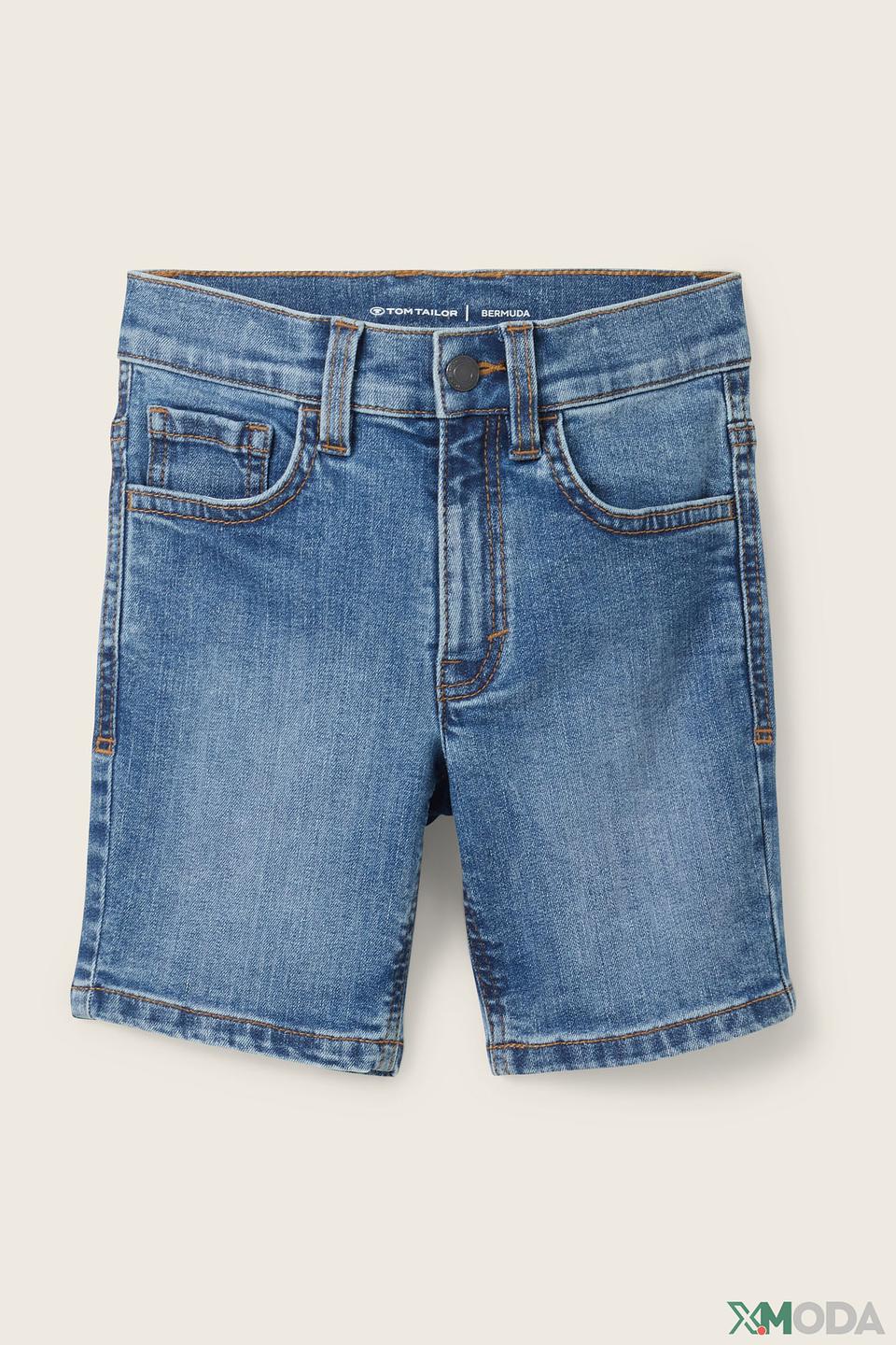 Шорты джинсовые Tom Tailor синие