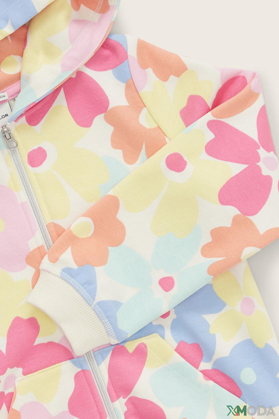 Толстовка Tom Tailor дев. цветочный принт