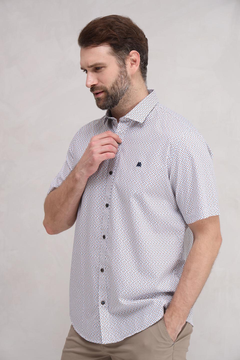 Рубашка кр-рукав Lerros с принтом