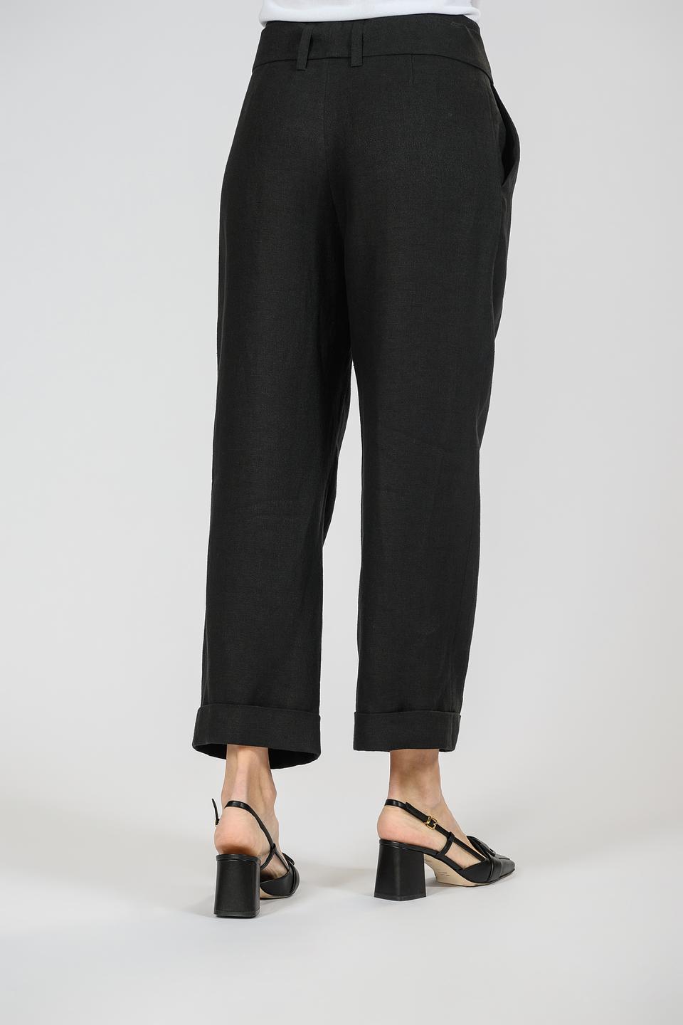 Брюки Giorgio Grati чёрные с поясом