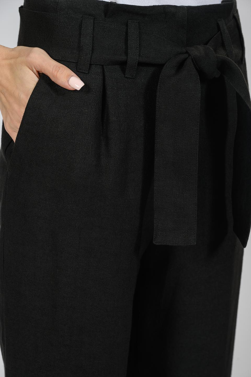 Брюки Giorgio Grati чёрные с поясом