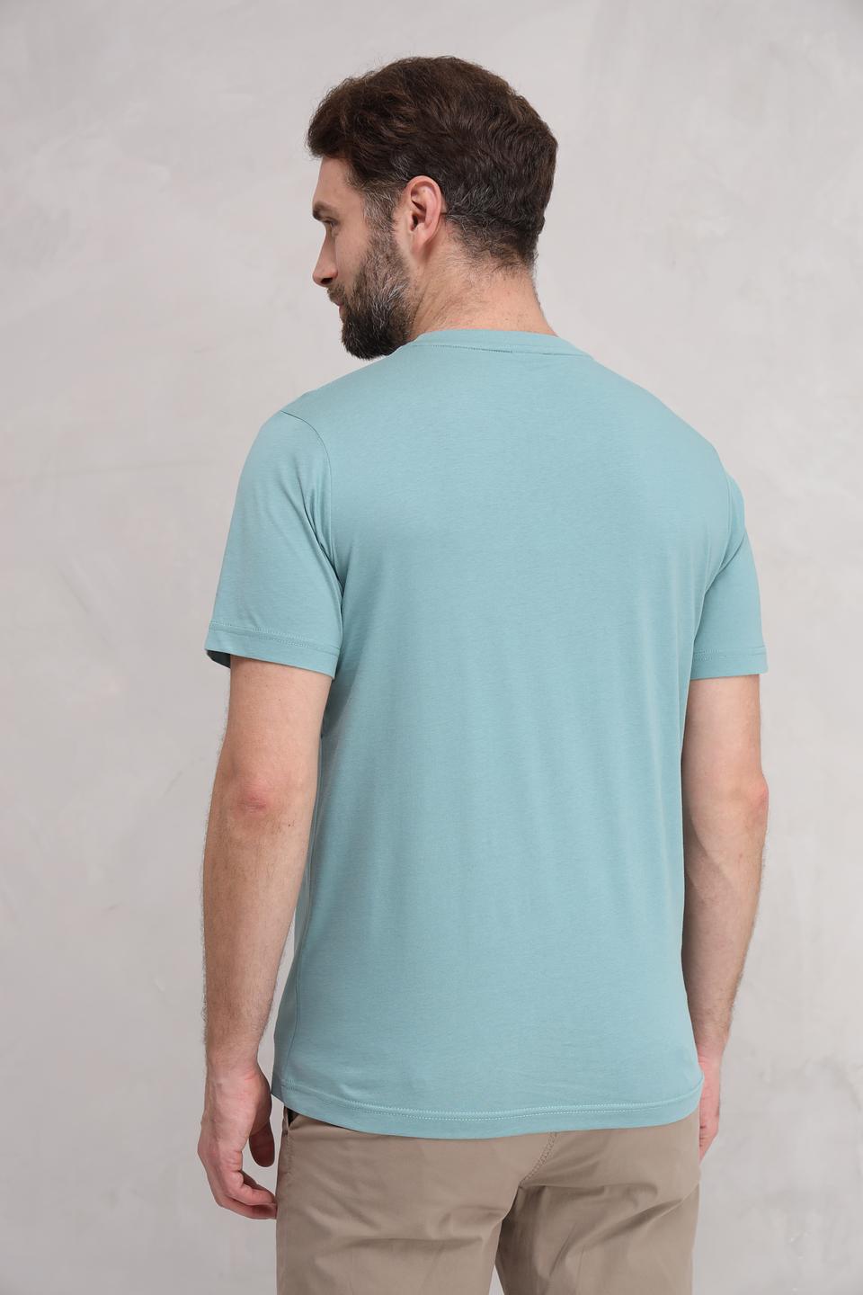 Футболка Lerros с логотипом мятный