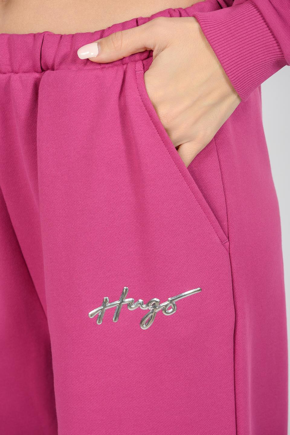 Спортивные брюки Hugo малиновые