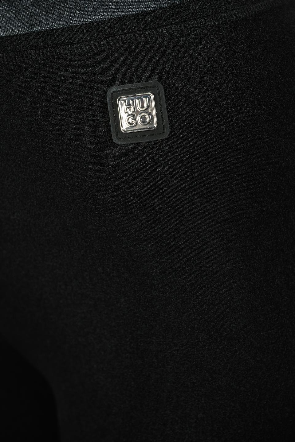 Леггинсы Hugo с разрезами чёрные