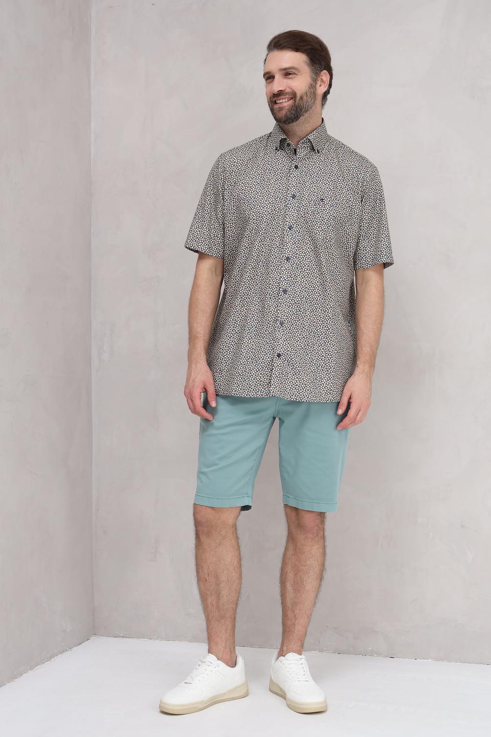 Рубашка кр Casa Moda с принтом