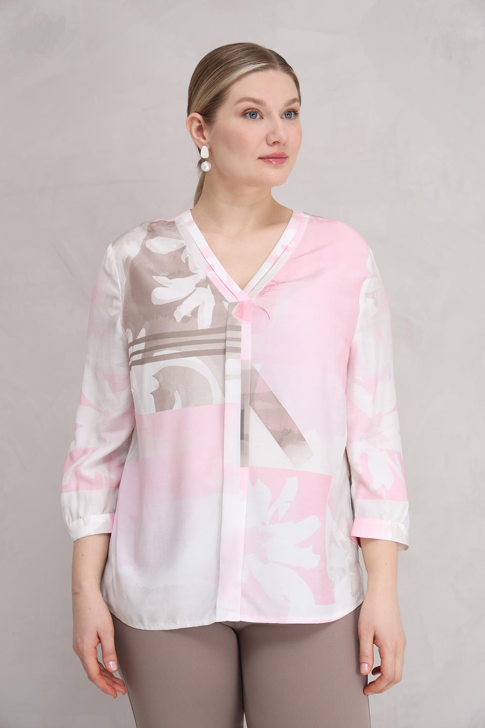 Блуза Frank Walder с цветочным принтом