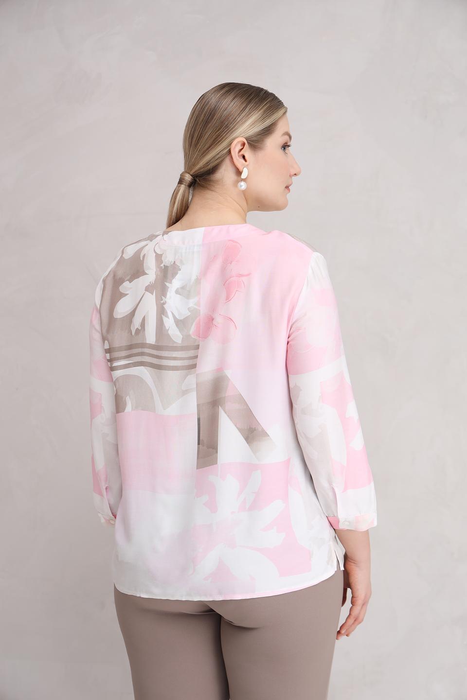 Блуза Frank Walder с цветочным принтом