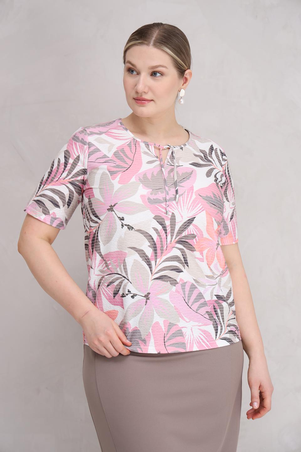 Футболка Frank Walder с цветочным принтом