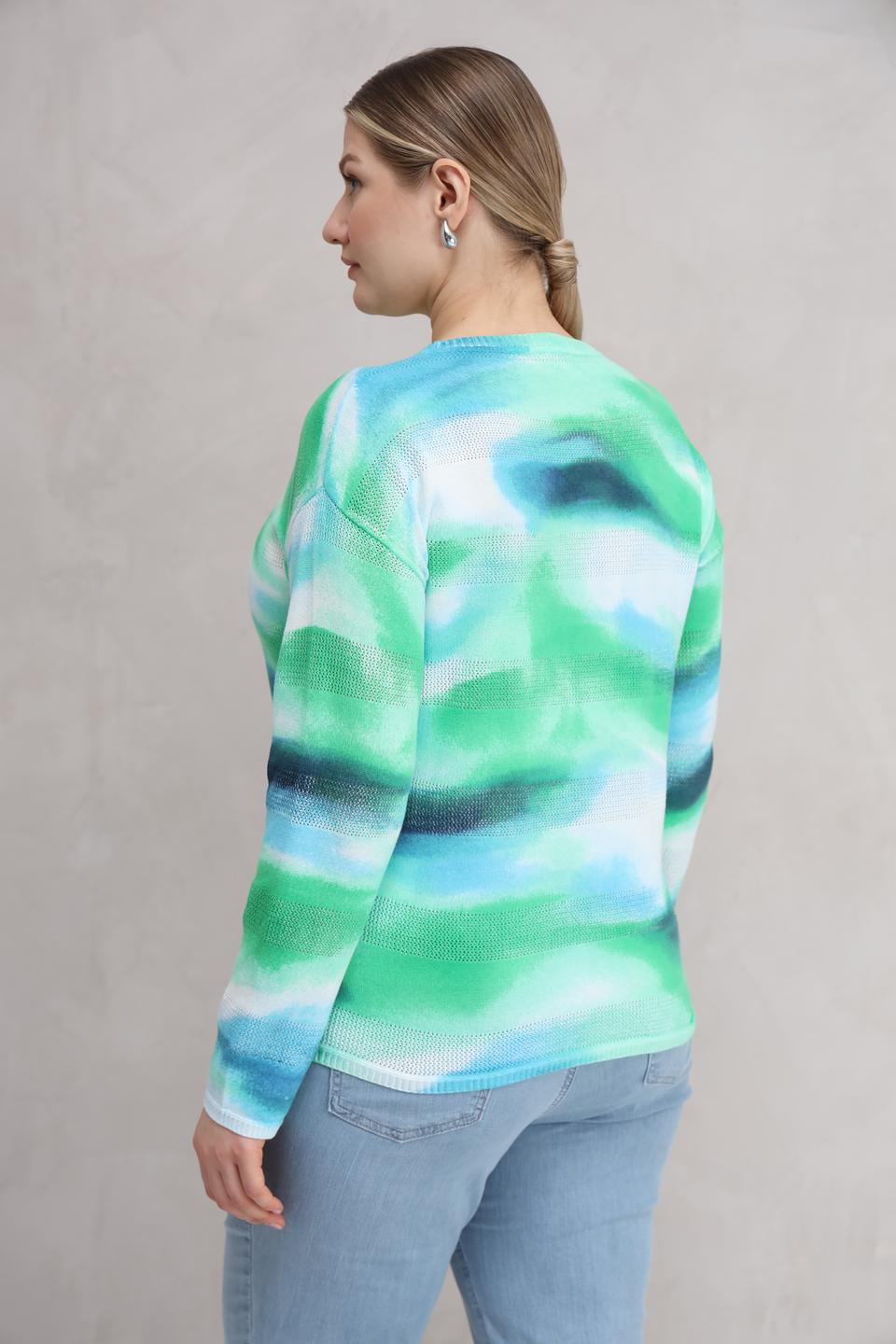 Пуловер Rabe collection с принтом