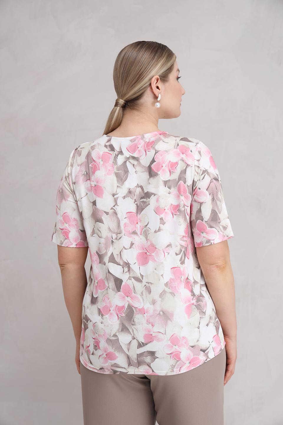 Футболка Frank Walder с цветочным принтом