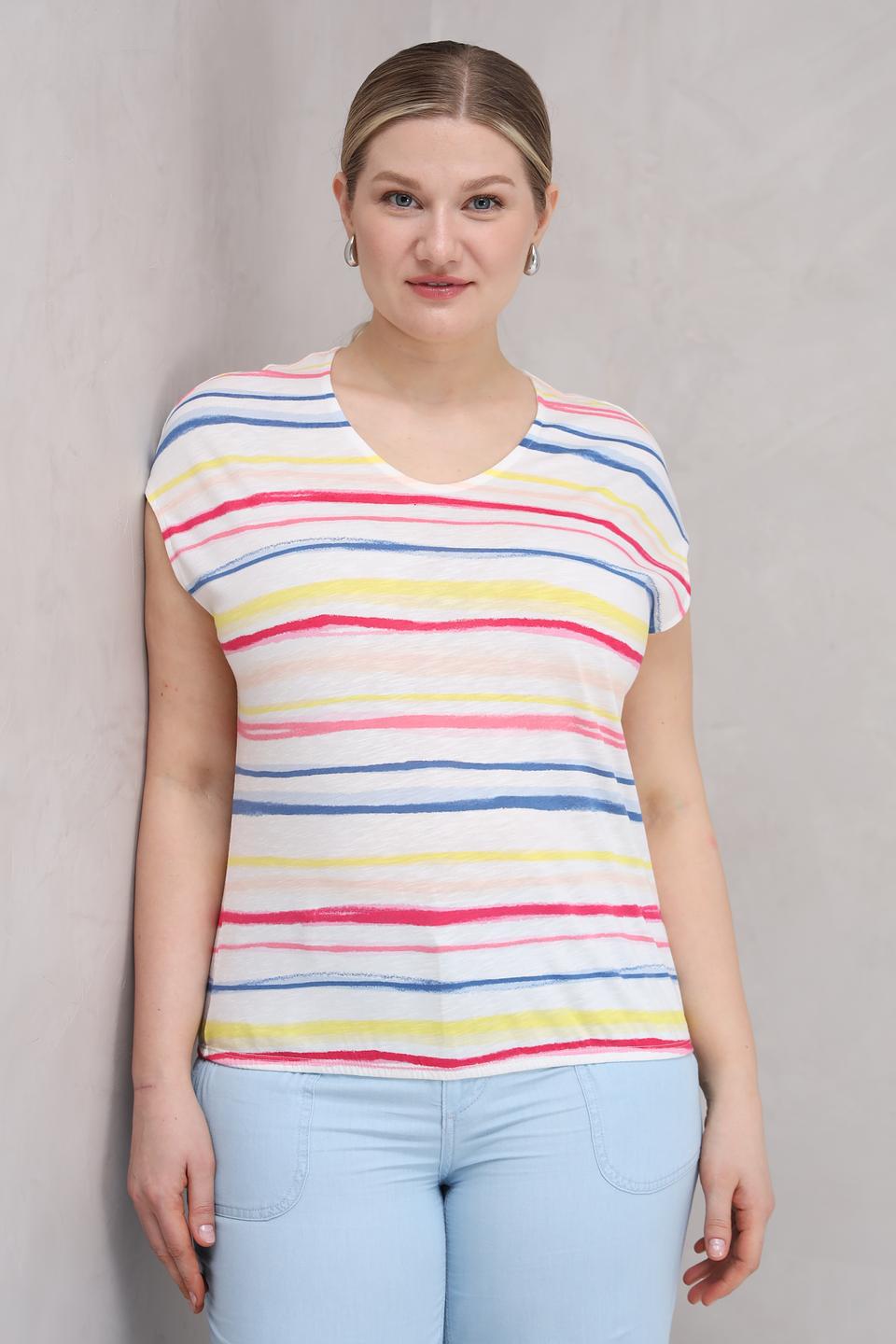 Топ Barbara Lebek в полоску