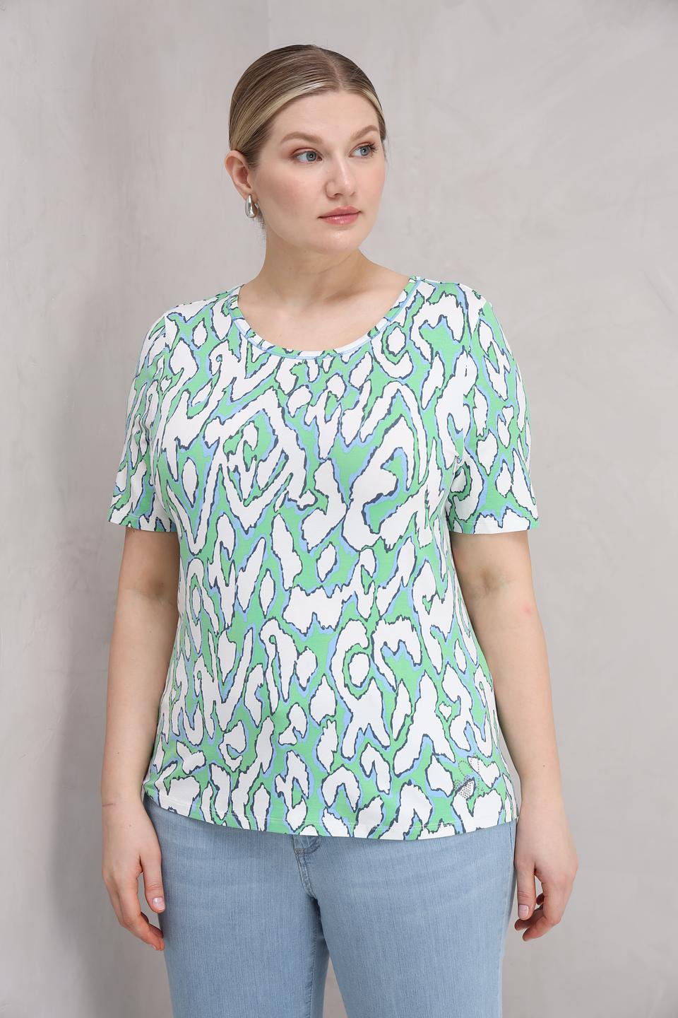 Футболка Barbara Lebek с принтом