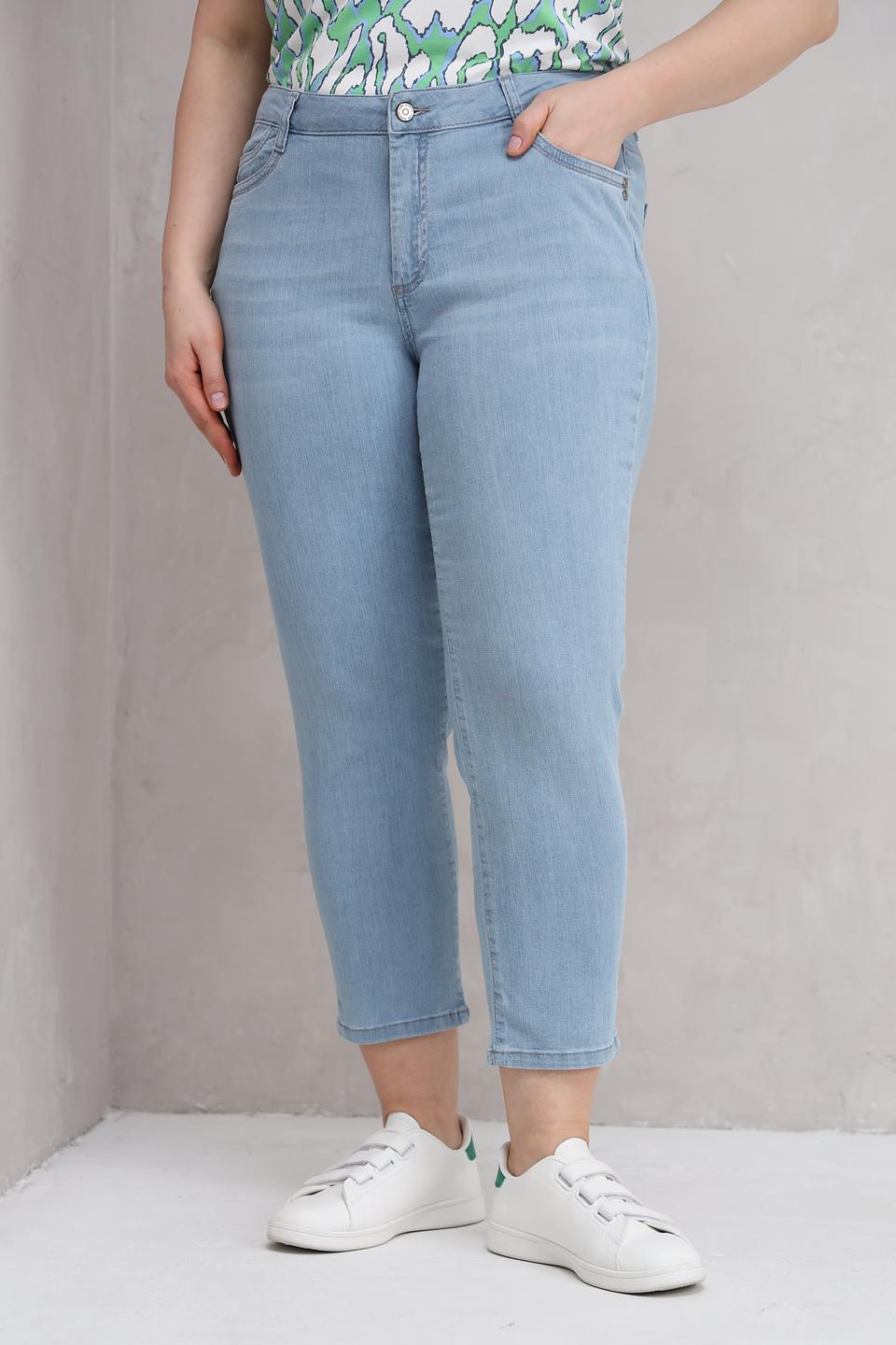 Джинсы Barbara Lebek голубые укороченные