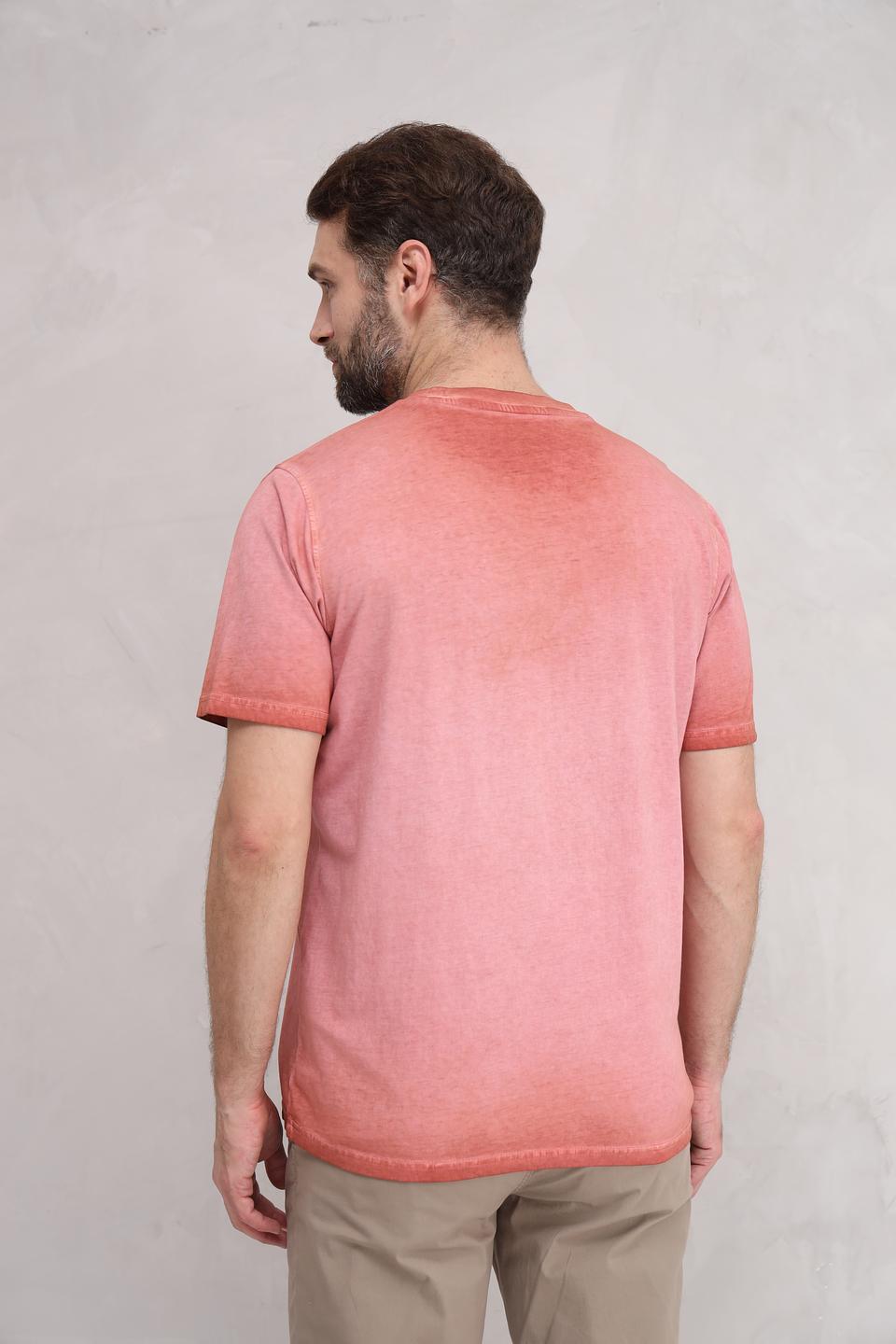 Футболка Casa Moda с принтом розовый