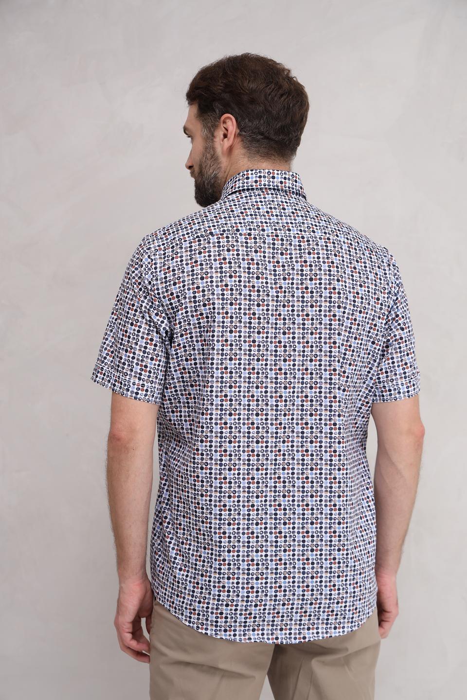 Рубашка кр Casa Moda с принтом