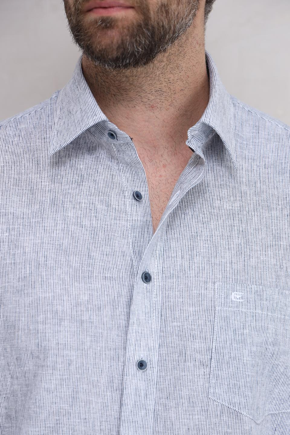 Рубашка кр Casa Moda голубая