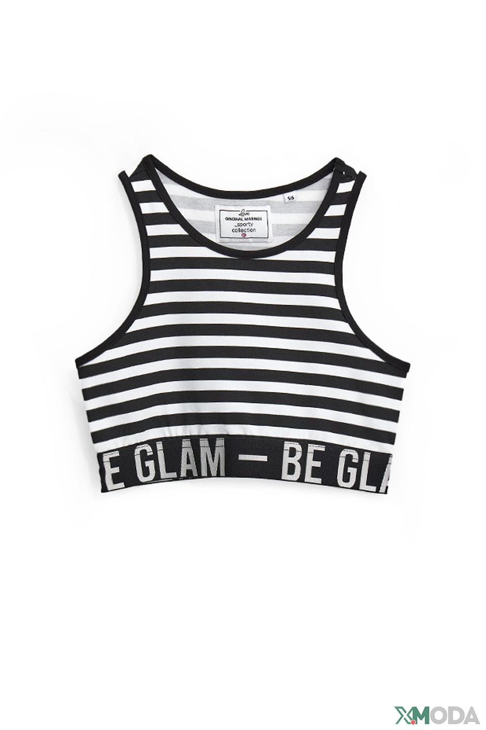 Майка Original Marines дев. в полоску чёрная