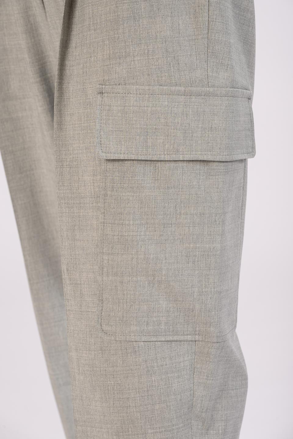 Брюки Windsor карго серые