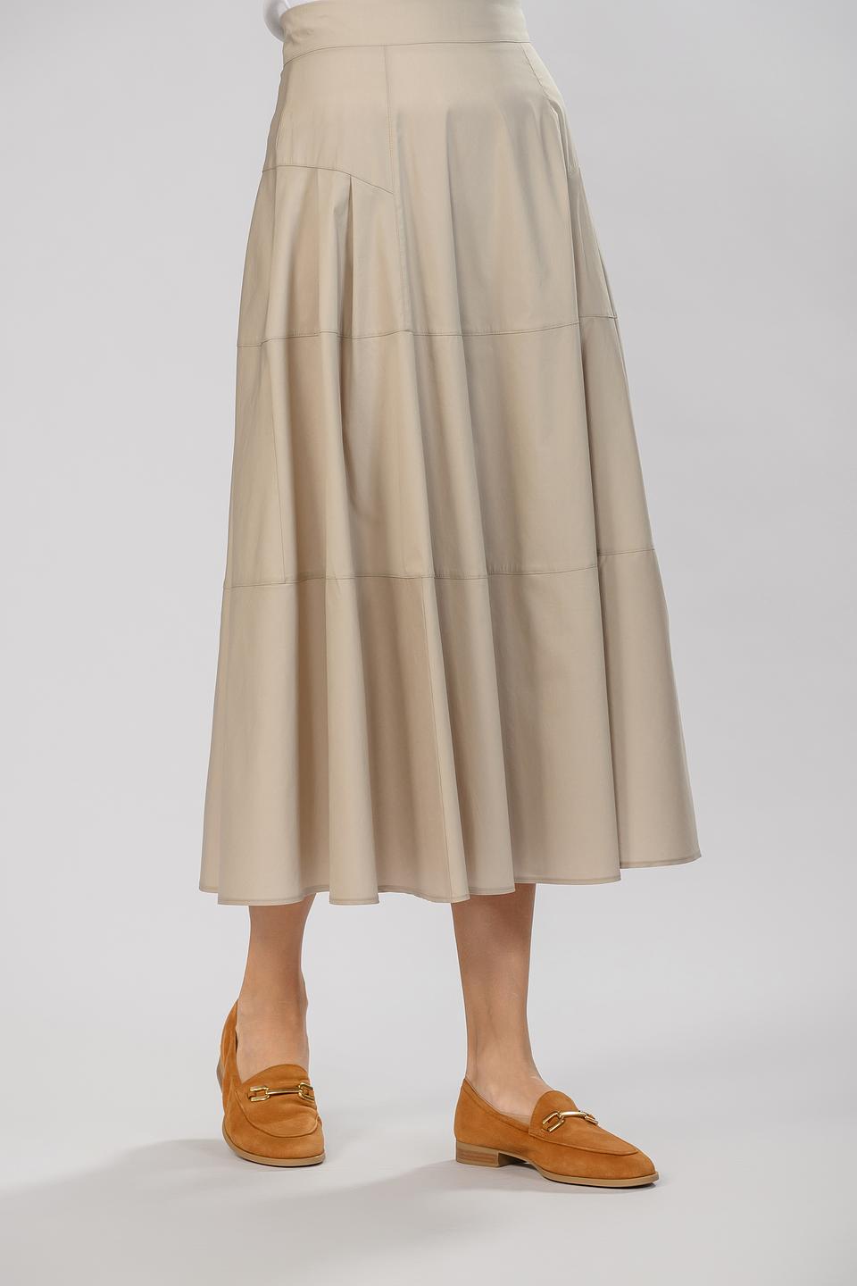 Юбка D. Exterior жен. расклешенная бежевая