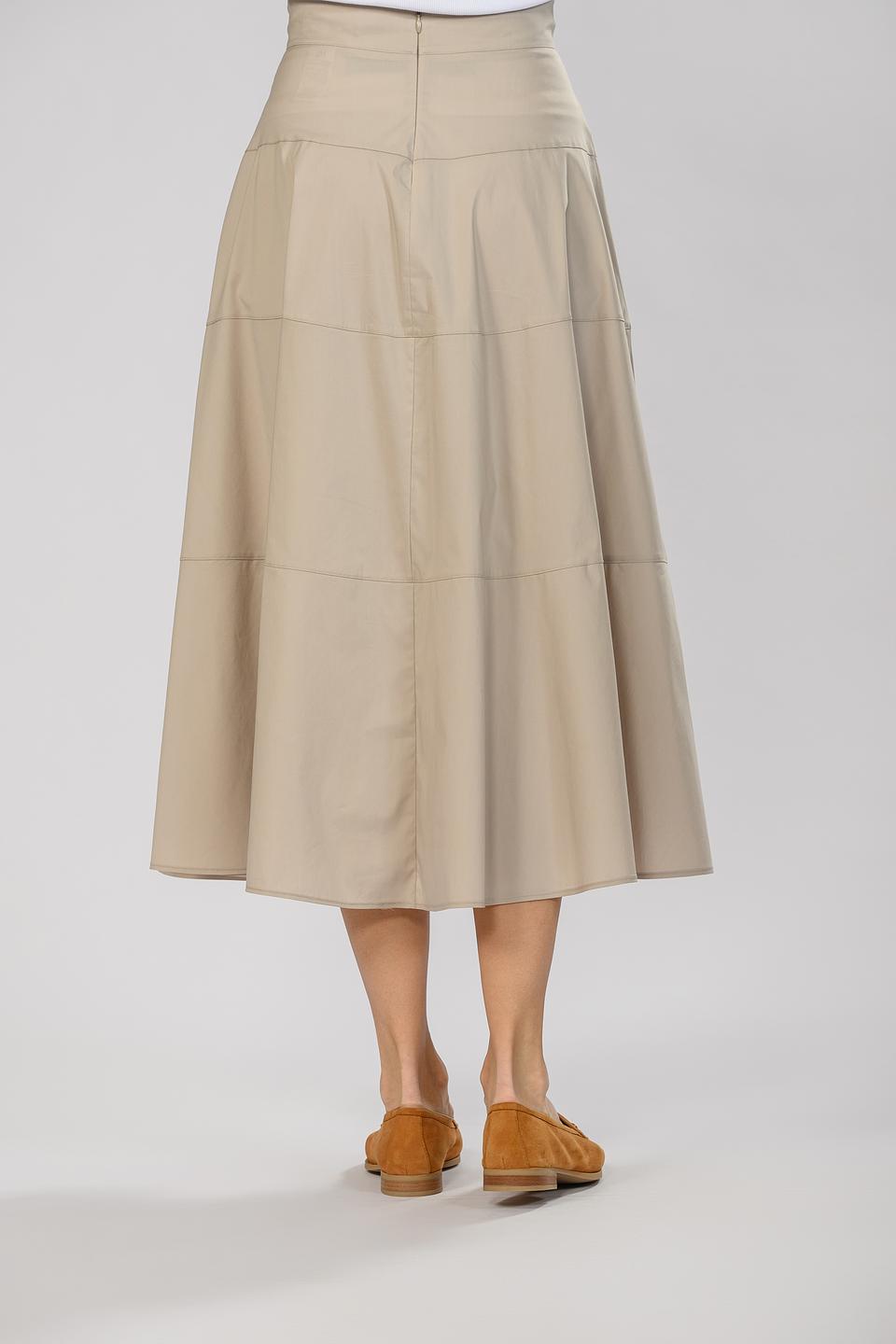 Юбка D. Exterior жен. расклешенная бежевая