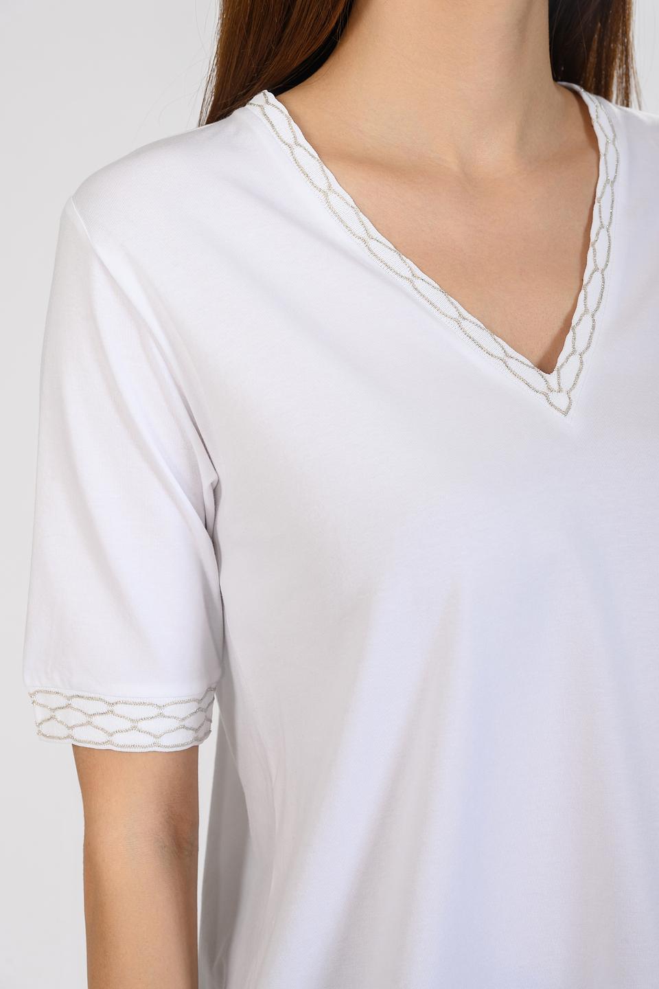 Футболка D. Exterior жен. с V-образным вырезом