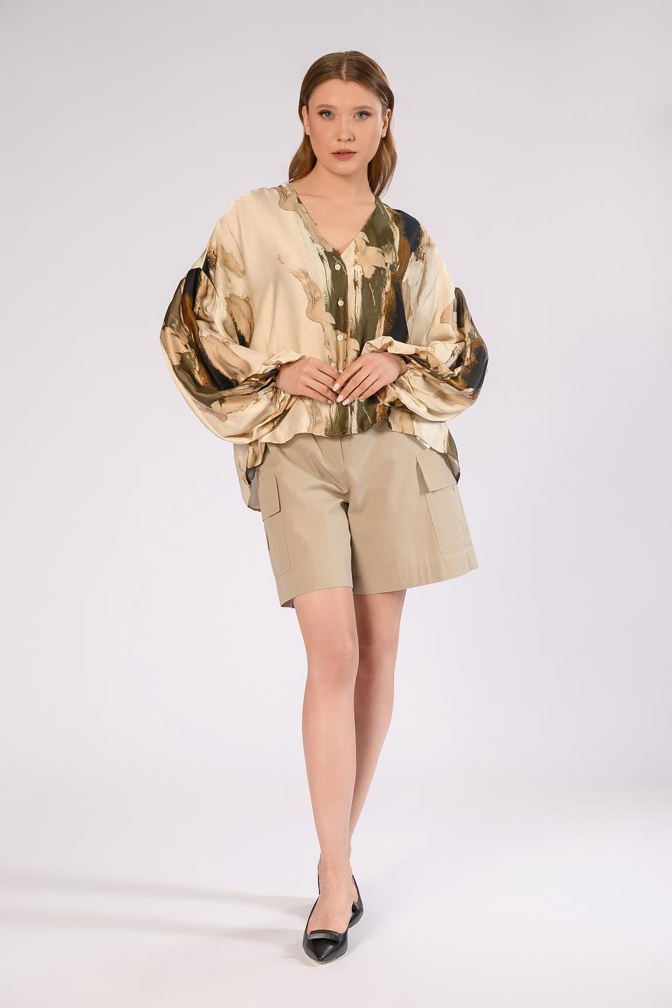 Шорты Ice Play карго бежевые