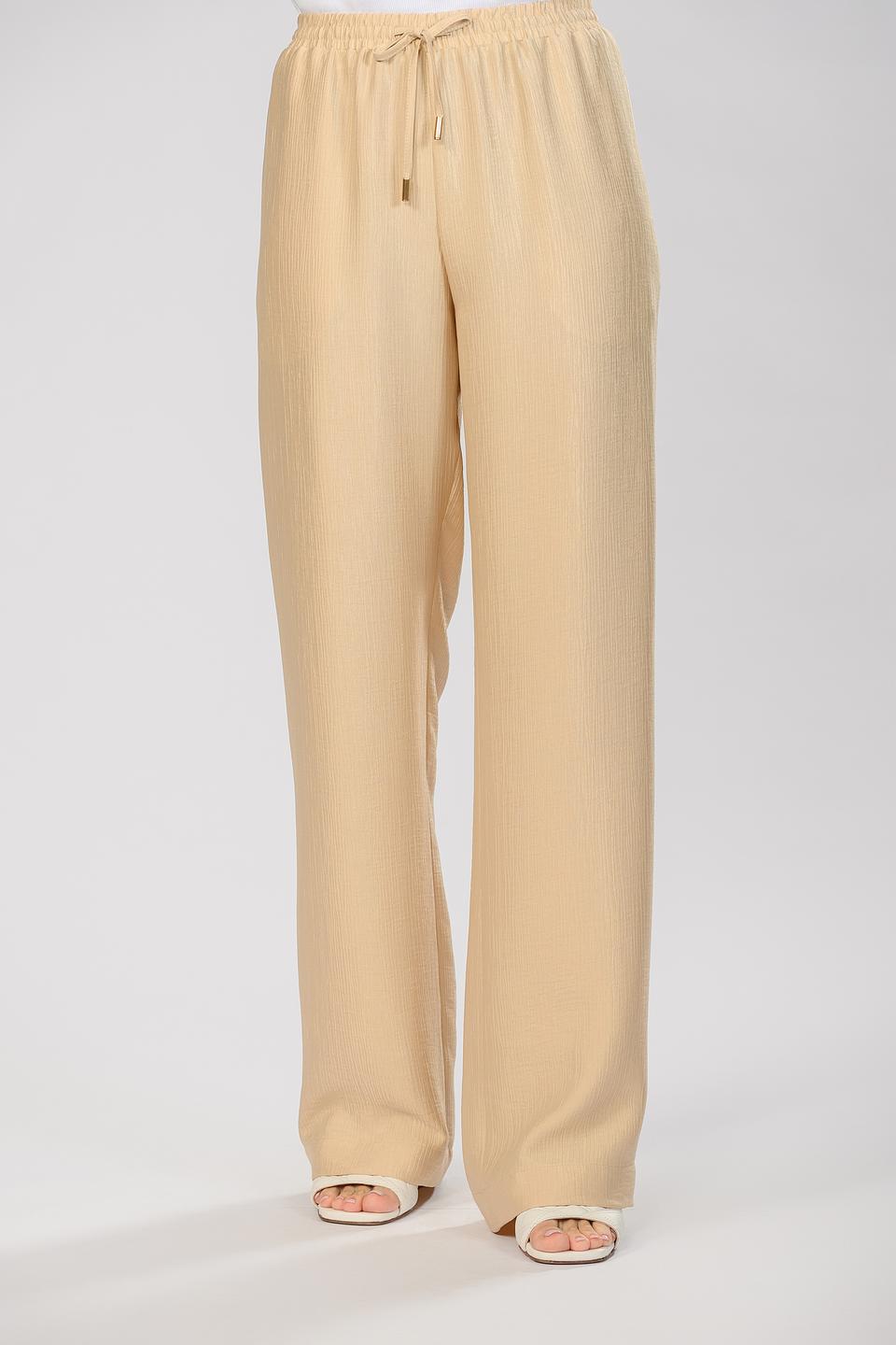 Брюки Seven Lab палаццо бежевые