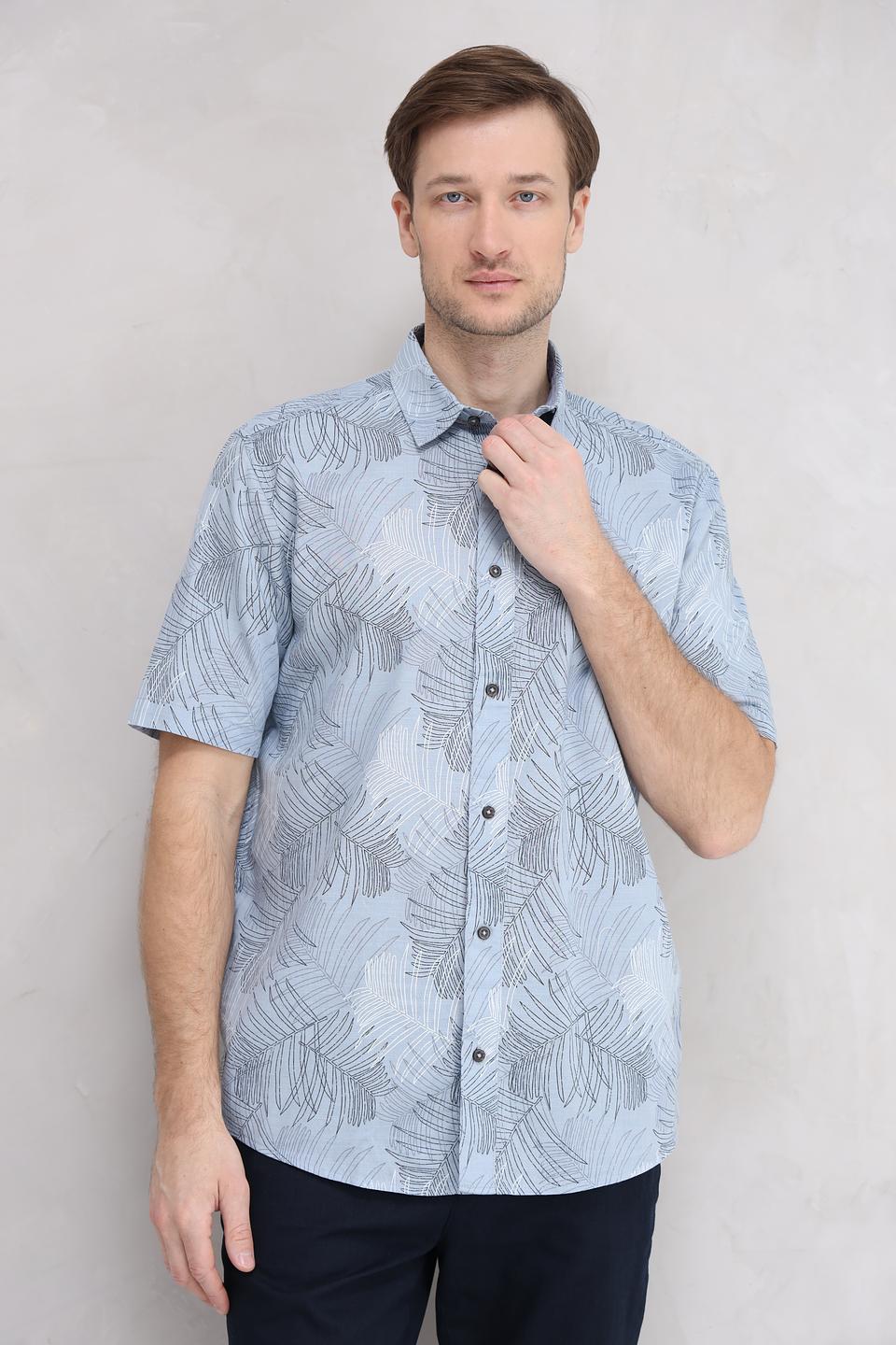 Рубашка кр Tom Tailor с принтом