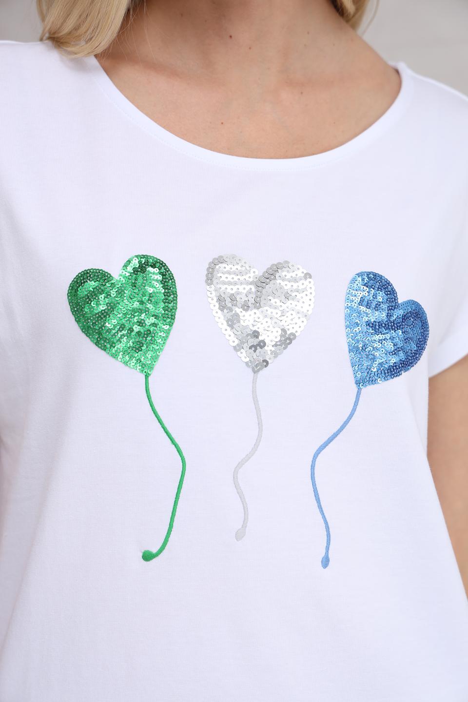 Футболка More and More с шарами