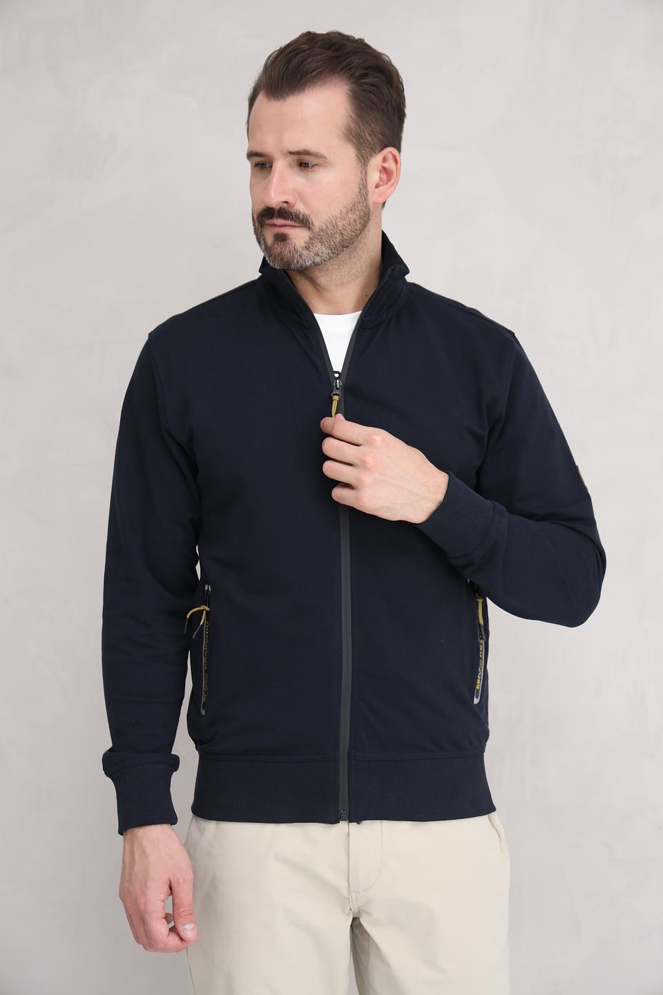 Кардиган Granchio мужской тёмно-синий