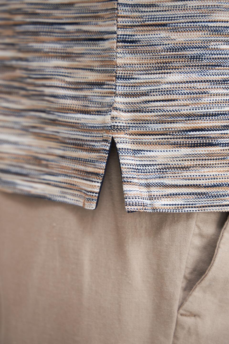 Поло Bugatti в полоску