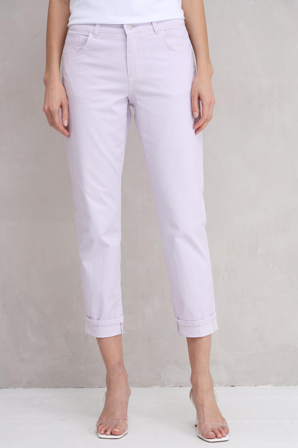 Брюки Angels укороченные лавандовые