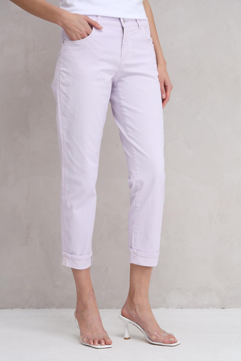 Брюки Angels укороченные лавандовые