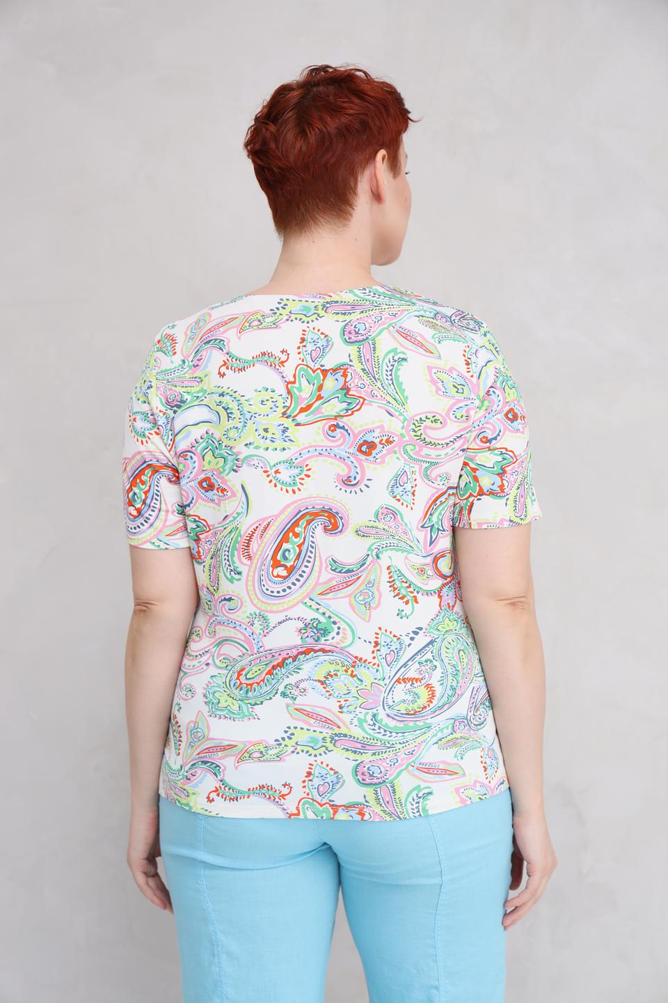 Футболка Barbara Lebek с принтом