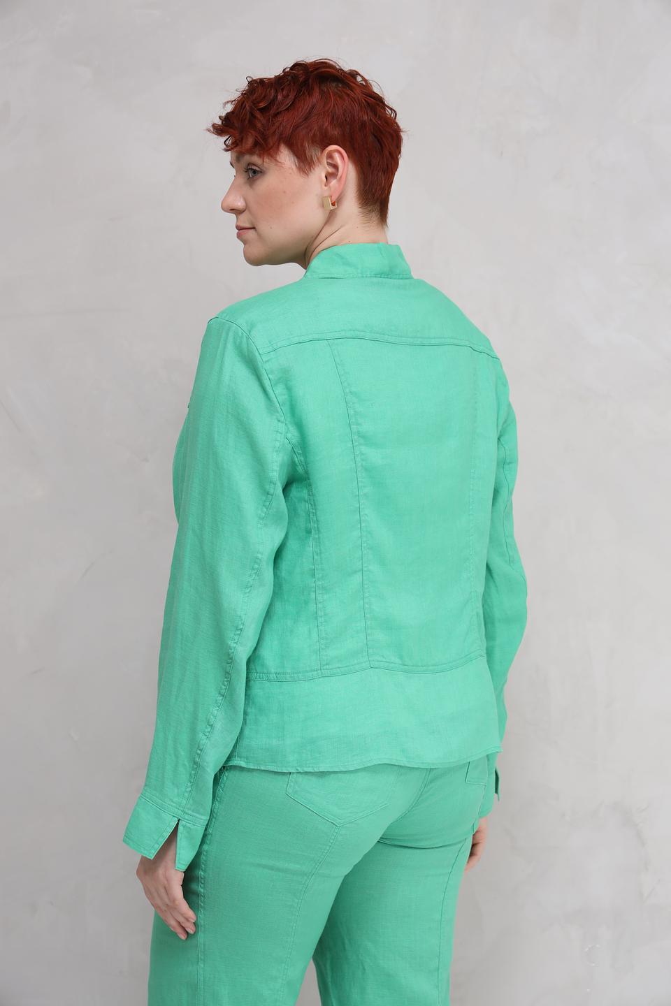 Жакет Lebek из льна лайм