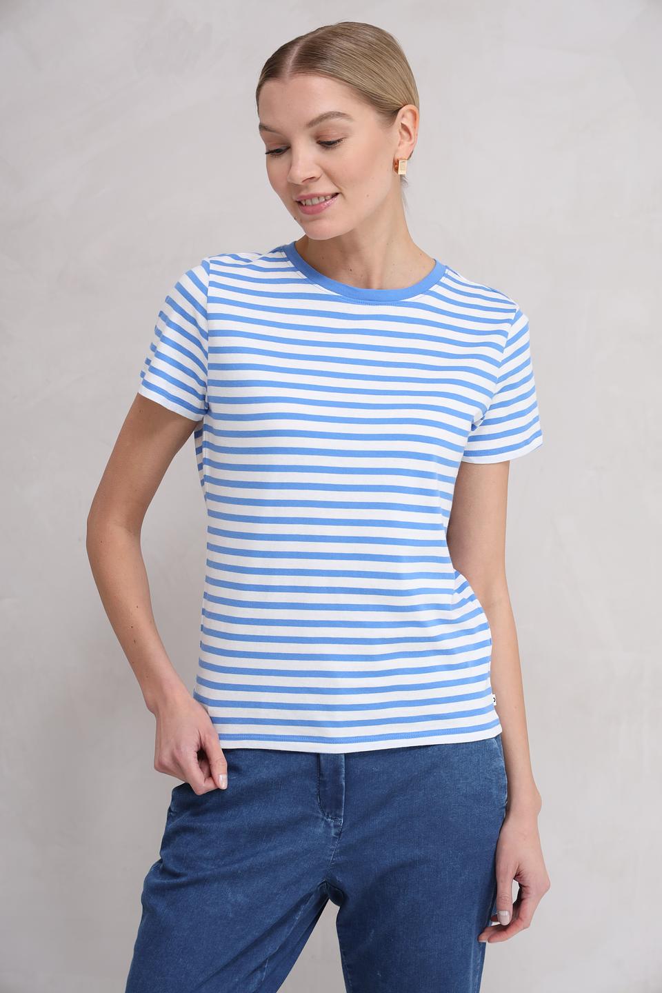 Футболка Tom Tailor в полоску голубую