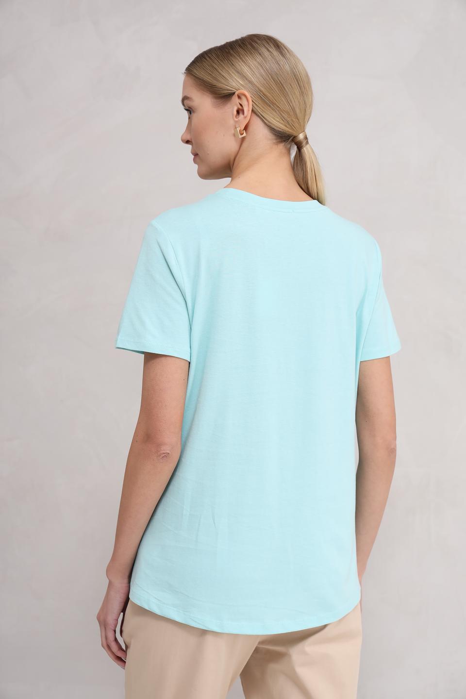 Футболка Tom Tailor denim мятная