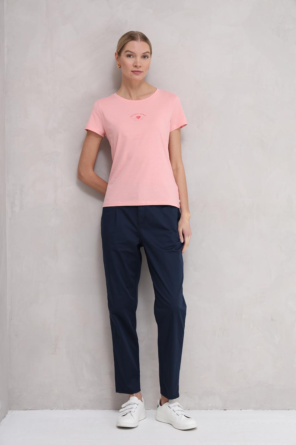 Футболка Tom Tailor denim розовый