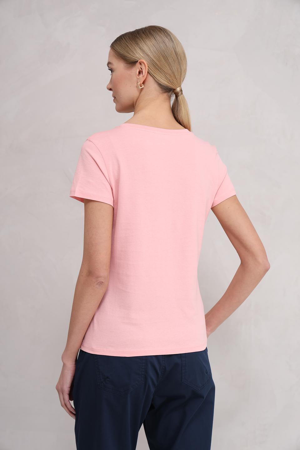 Футболка Tom Tailor denim розовый