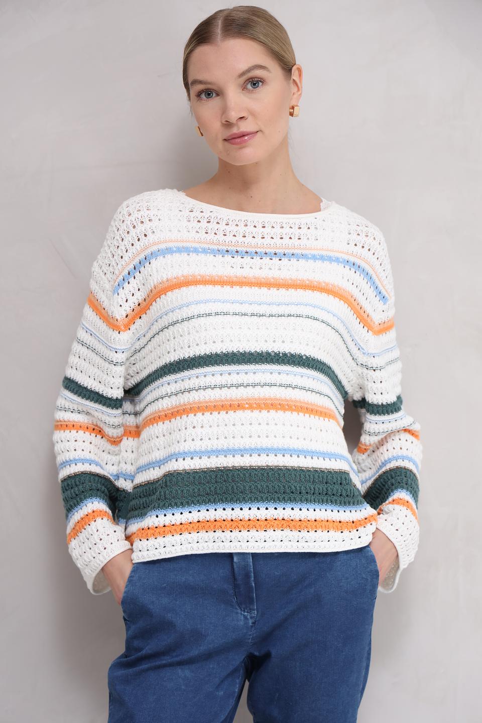 Пуловер Tom Tailor в полоску