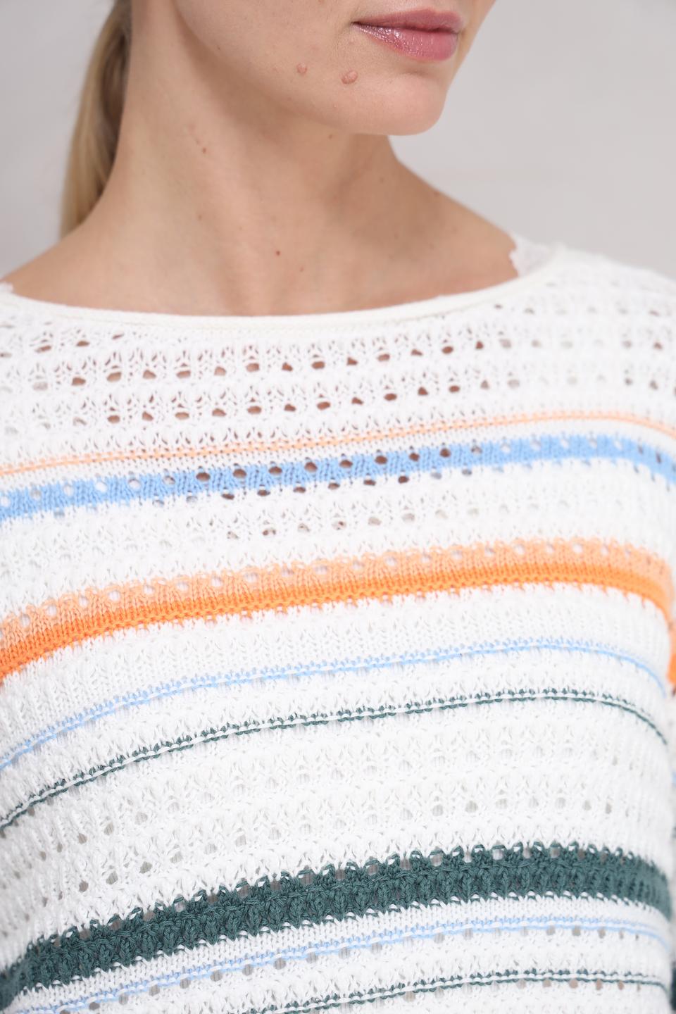 Пуловер Tom Tailor в полоску