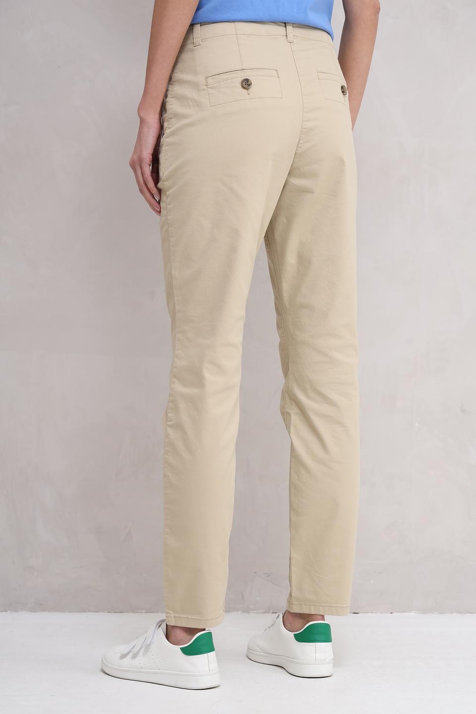 Брюки классические Tom Tailor бежевые