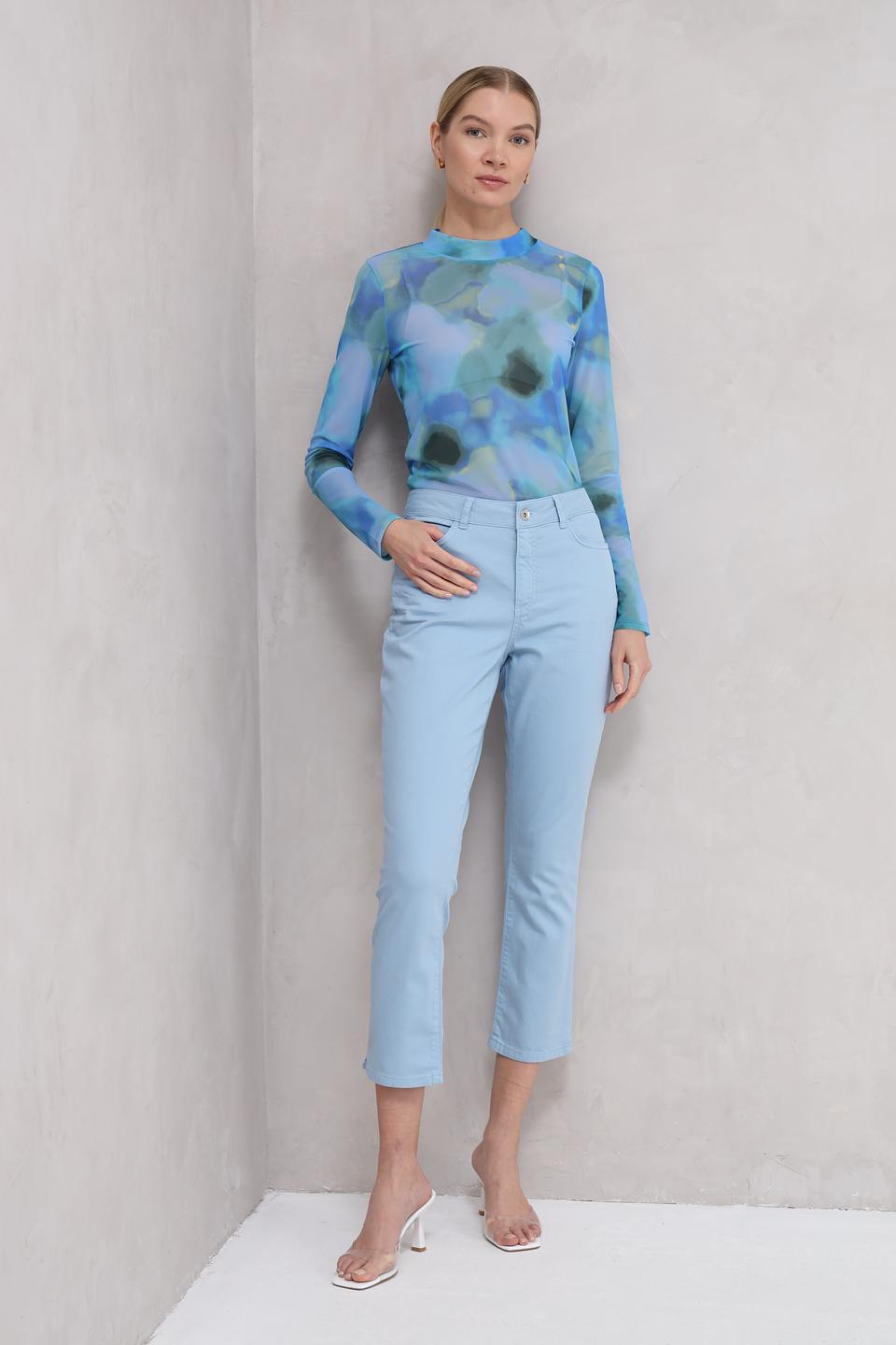 Джинсы MORE and MORE голубые