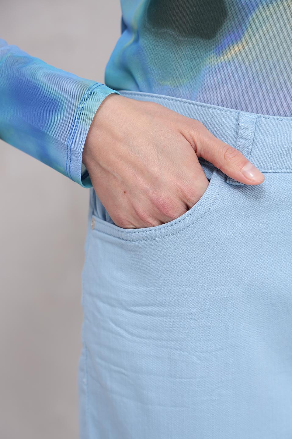 Джинсы MORE and MORE голубые