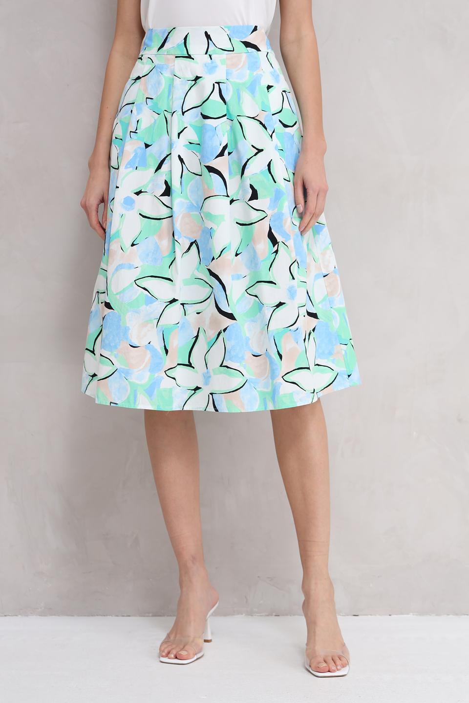 Юбка More and More с цветочным принтом