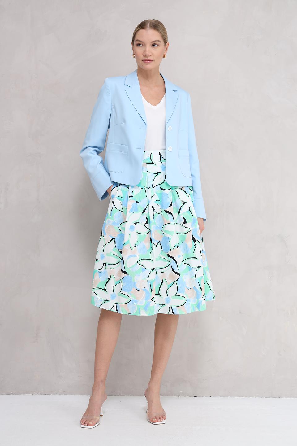 Юбка More and More с цветочным принтом