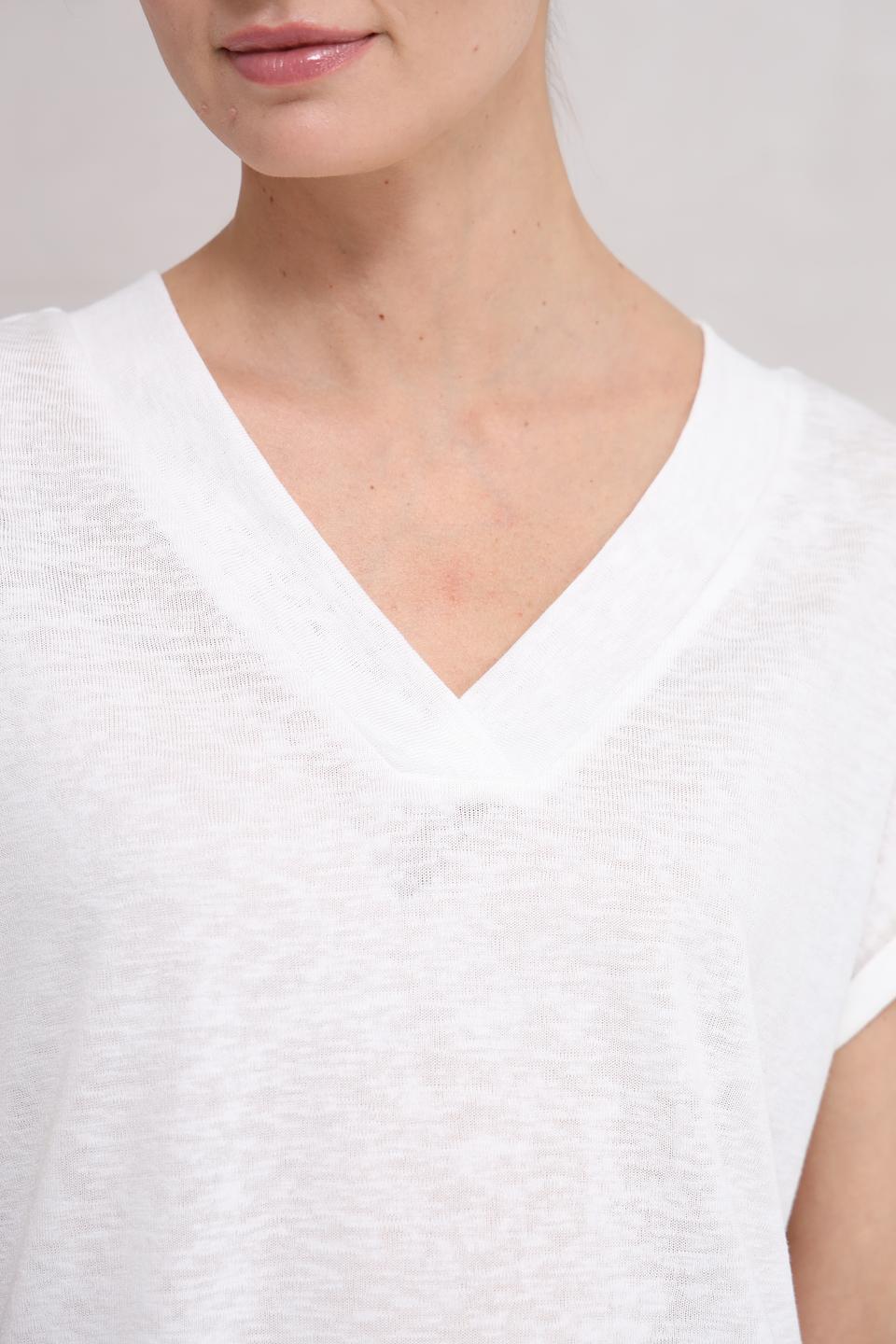 Топ Broadway V-neck белый