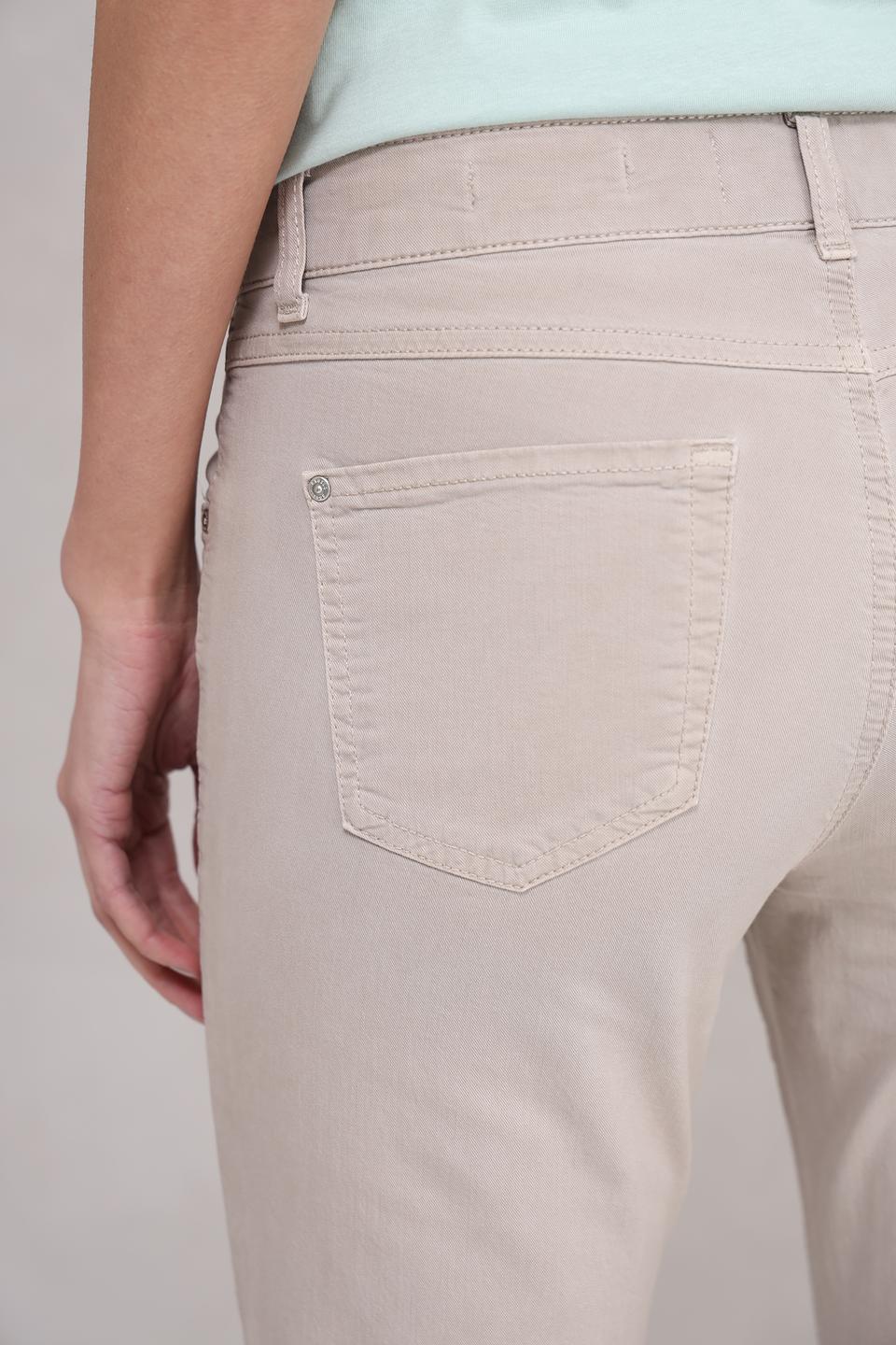 Брюки Angels прямого кроя бежевые