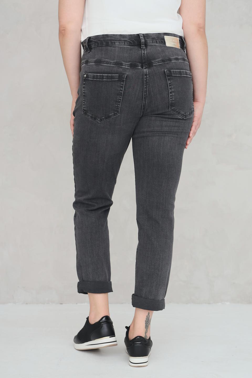 Джинсы Gerry Weber серые с потертостями