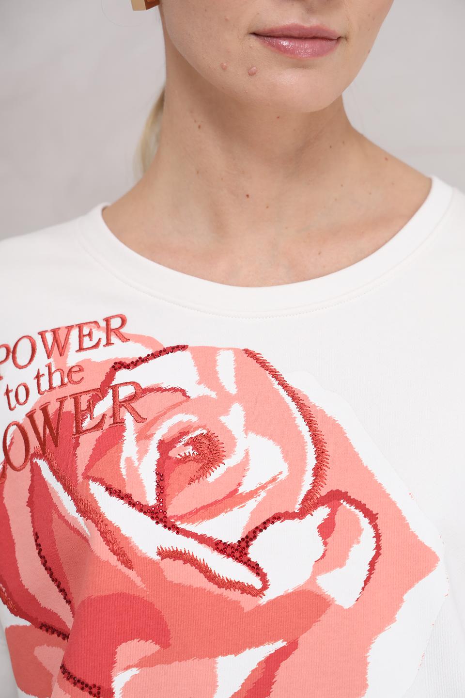 Футболка Margittes с розой